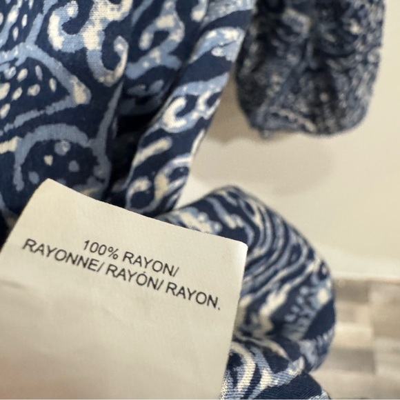 Lucky brand boho flowy printed long sleeve top ❤️ - Picture 5 of 8